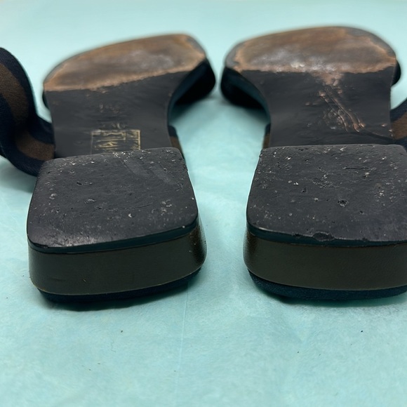 GUCCI Web Accent Canvas Slides Women's Size 36 - Picture 13 of 13